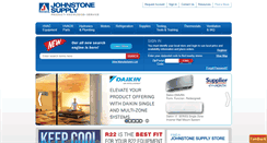 Desktop Screenshot of johnstonesupply.com